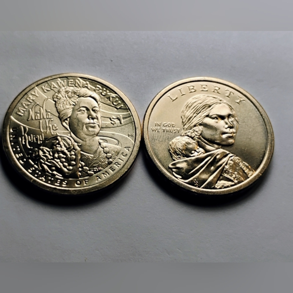 ✅‼️2025 P&D SACAGAWEA NEW CLAD FROM MINT UNCIRCULATED BRILLIANT LOOKING